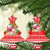 Personalised Hawaii Mele Kalikimaka Ceramic Ornament Santa Beach Merry Christmas LT9 - Wonder Print Shop