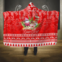 personalised-hawaii-mele-kalikimaka-hooded-blanket-santa-beach-merry-christmas