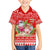 Personalised Hawaii Mele Kalikimaka Kid Hawaiian Shirt Santa Beach Merry Christmas - Wonder Print Shop