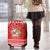 Personalised Hawaii Mele Kalikimaka Luggage Cover Santa Beach Merry Christmas - Wonder Print Shop