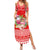 Personalised Hawaii Mele Kalikimaka Summer Maxi Dress Santa Beach Merry Christmas - Wonder Print Shop