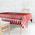 Personalised Hawaii Mele Kalikimaka Tablecloth Santa Beach Merry Christmas - Wonder Print Shop