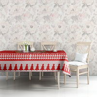 Personalised Hawaii Mele Kalikimaka Tablecloth Santa Beach Merry Christmas - Wonder Print Shop