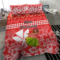 Hawaii Mele Kalikimaka Bedding Set Santa Claus and Hula Dancing Merry Christmas LT9 - Wonder Print Shop