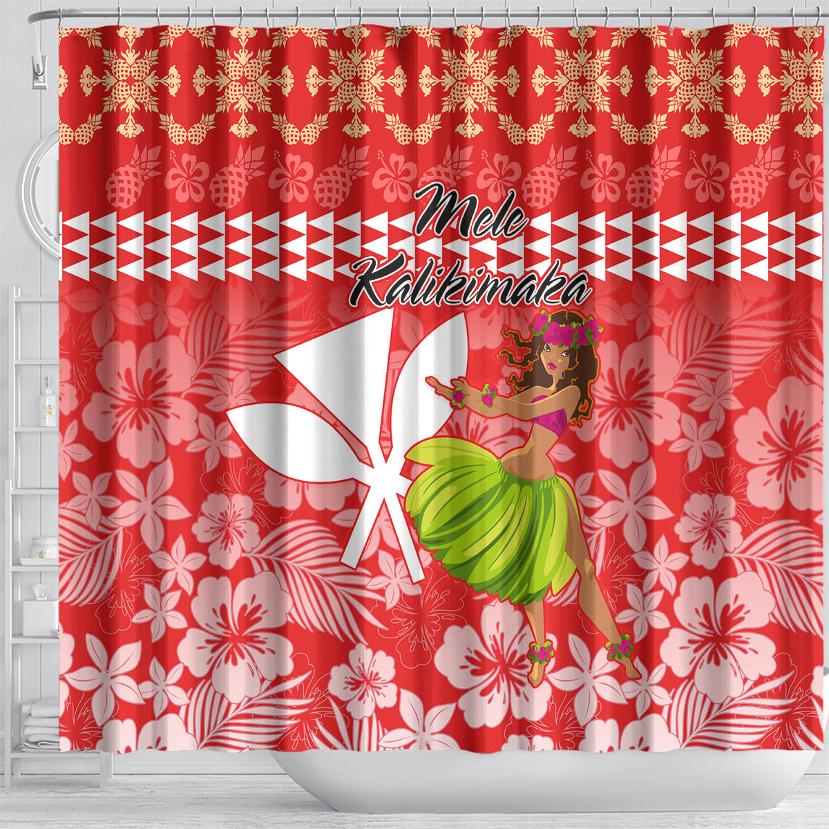 hawaii-mele-kalikimaka-shower-curtain-santa-claus-and-hula-dancing-merry-christmas