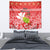Hawaii Mele Kalikimaka Tapestry Santa Claus and Hula Dancing Merry Christmas - Wonder Print Shop