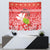 Hawaii Mele Kalikimaka Tapestry Santa Claus and Hula Dancing Merry Christmas - Wonder Print Shop