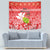 Hawaii Mele Kalikimaka Tapestry Santa Claus and Hula Dancing Merry Christmas - Wonder Print Shop