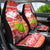 Personalised Hawaii Mele Kalikimaka Car Seat Cover Santa Claus and Hula Dancing Merry Christmas LT9 - Wonder Print Shop
