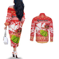 personalised-hawaii-mele-kalikimaka-couples-matching-off-the-shoulder-long-sleeve-dress-and-long-sleeve-button-shirt-santa-claus-and-hula-dancing-merry-christmas