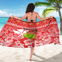 Personalised Hawaii Mele Kalikimaka Sarong Santa Claus and Hula Dancing Merry Christmas - Wonder Print Shop