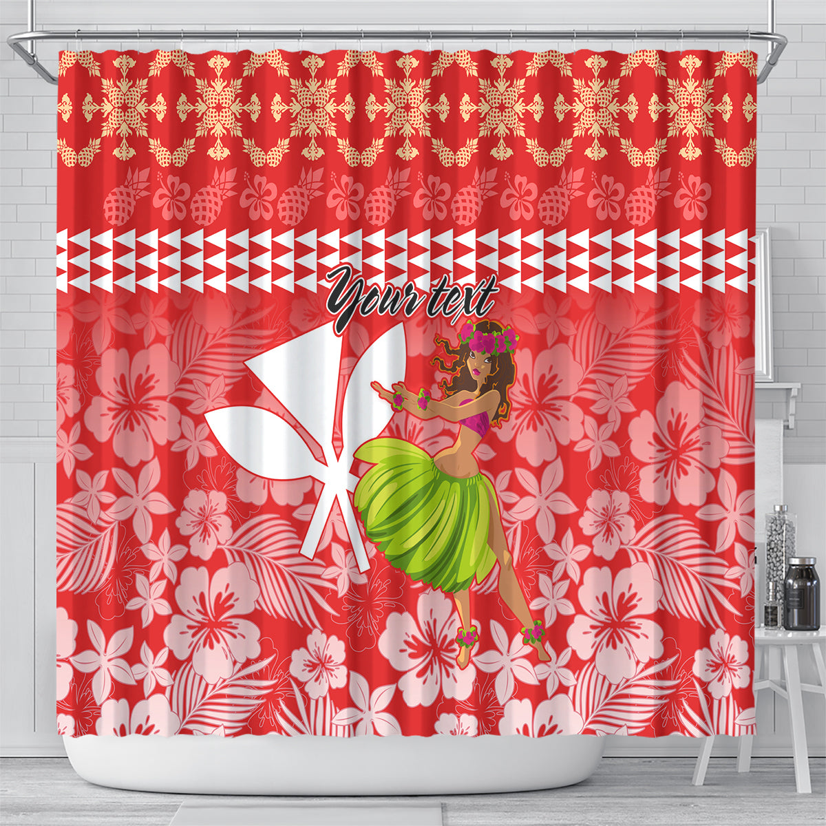 personalised-hawaii-mele-kalikimaka-shower-curtain-santa-claus-and-hula-dancing-merry-christmas