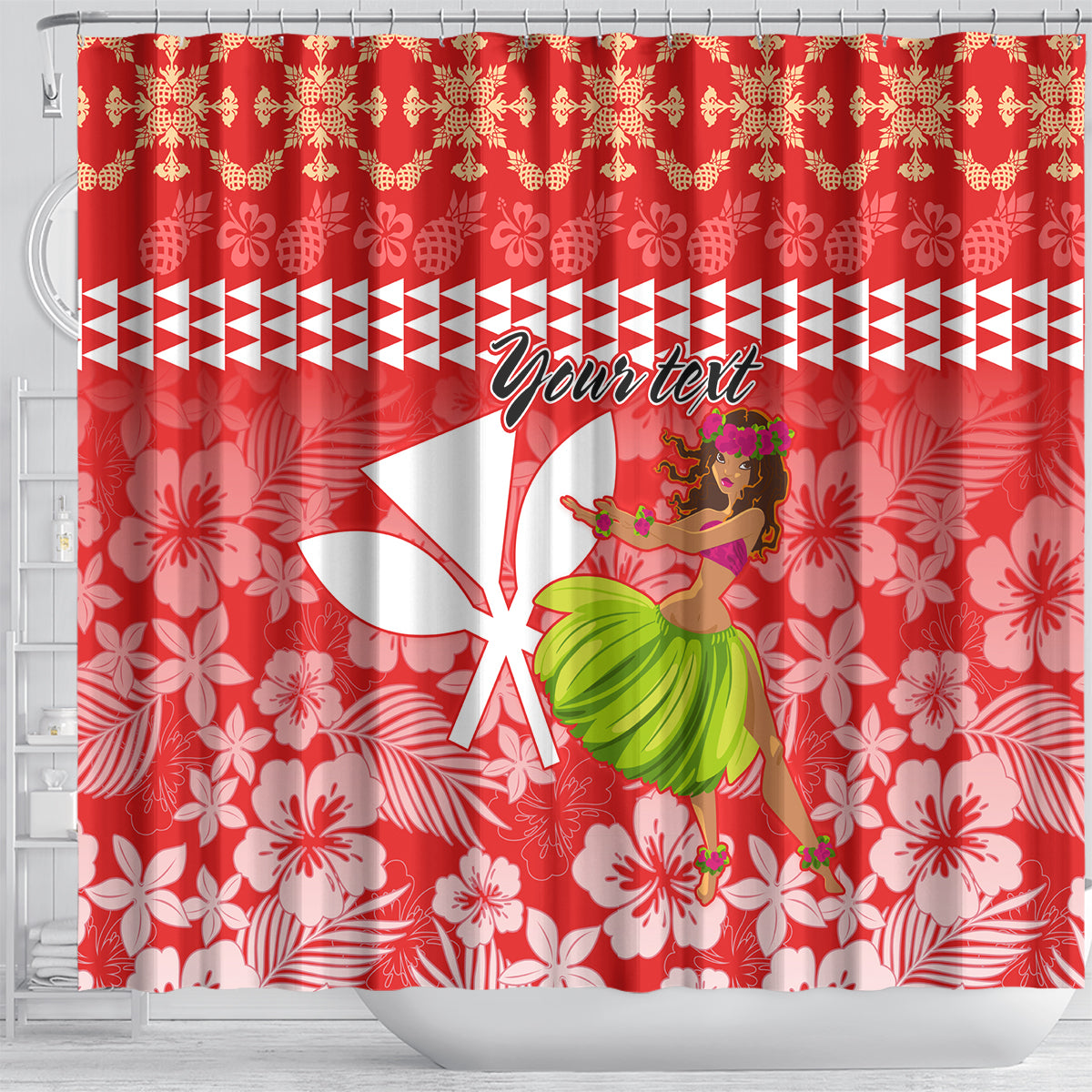 personalised-hawaii-mele-kalikimaka-shower-curtain-santa-claus-and-hula-dancing-merry-christmas