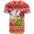 Personalised Hawaii Mele Kalikimaka T Shirt Santa Claus and Hula Dancing Merry Christmas - Wonder Print Shop