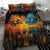 Eye of Ra and Eye of Horus Bedding Set Power and Magic Ancient Egyptian Mythology LT9 - Wonder Print Shop