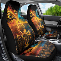 Eye of Ra and Eye of Horus Car Seat Cover Power and Magic Ancient Egyptian Mythology LT9 - Wonder Print Shop