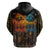 Eye of Ra and Eye of Horus Hoodie Power and Magic Ancient Egyptian Mythology - Wonder Print Shop