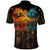 Eye of Ra and Eye of Horus Polo Shirt Power and Magic Ancient Egyptian Mythology - Wonder Print Shop