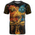 Eye of Ra and Eye of Horus T Shirt Power and Magic Ancient Egyptian Mythology - Wonder Print Shop