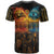 Eye of Ra and Eye of Horus T Shirt Power and Magic Ancient Egyptian Mythology - Wonder Print Shop