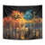 Eye of Ra and Eye of Horus Tapestry Power and Magic Ancient Egyptian Mythology - Wonder Print Shop