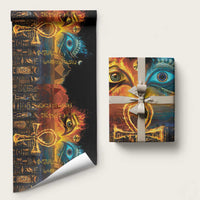 Eye of Ra and Eye of Horus Wrapping Paper Power and Magic Ancient Egyptian Mythology - Wonder Print Shop