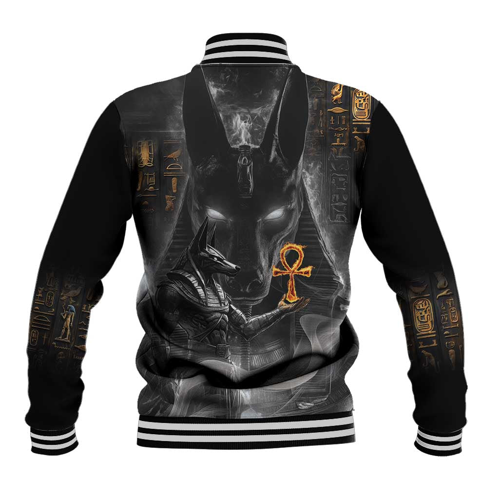 Mythical Anubis Baseball Jacket The Egyptian God of Death LT9 - Wonder Print Shop