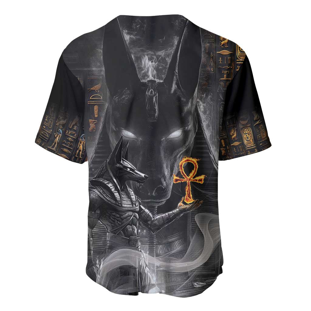 Mythical Anubis Baseball Jersey The Egyptian God of Death LT9 - Wonder Print Shop