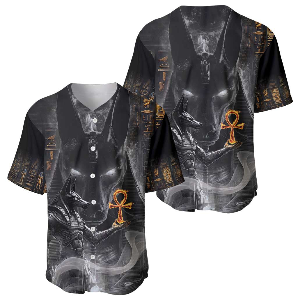 Mythical Anubis Baseball Jersey The Egyptian God of Death LT9 - Wonder Print Shop