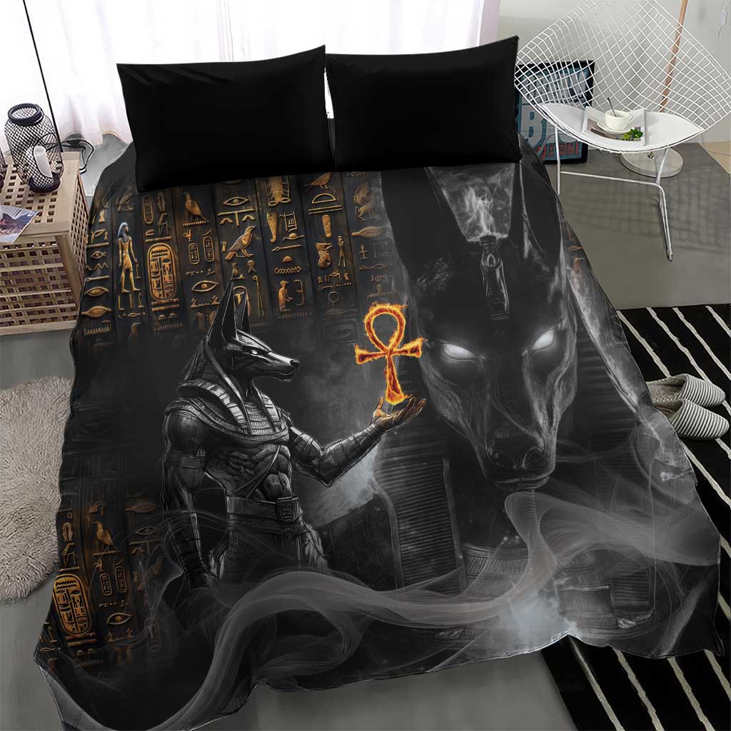 Mythical Anubis Bedding Set The Egyptian God of Death LT9 - Wonder Print Shop