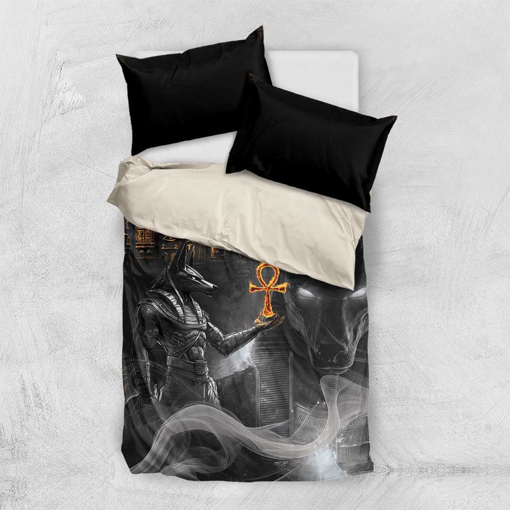 Mythical Anubis Bedding Set The Egyptian God of Death LT9 - Wonder Print Shop
