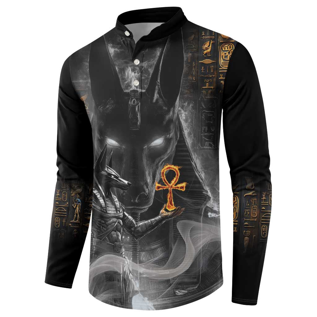 Mythical Anubis Button Sweatshirt The Egyptian God of Death LT9 - Wonder Print Shop