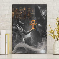 Mythical Anubis Canvas Wall Art The Egyptian God of Death LT9 - Wonder Print Shop