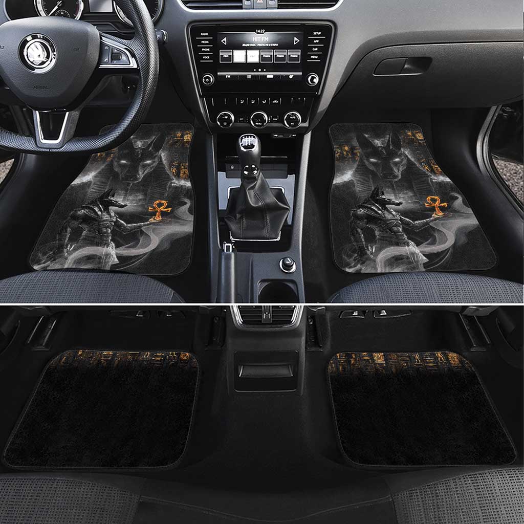 Mythical Anubis Car Mats The Egyptian God of Death LT9 - Wonder Print Shop