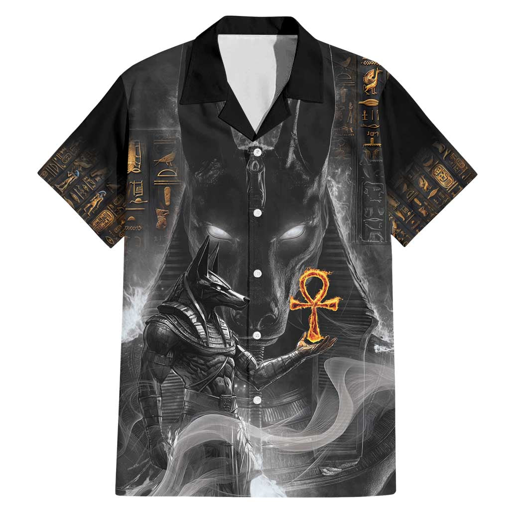 Mythical Anubis Family Matching Mermaid Dress and Hawaiian Shirt The Egyptian God of Death LT9 - Wonder Print Shop
