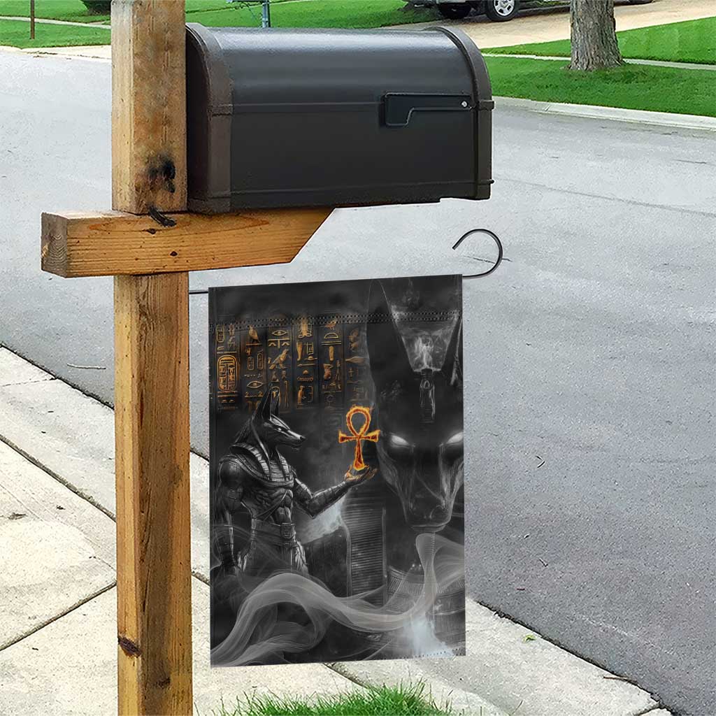 Mythical Anubis Garden Flag The Egyptian God of Death - Wonder Print Shop