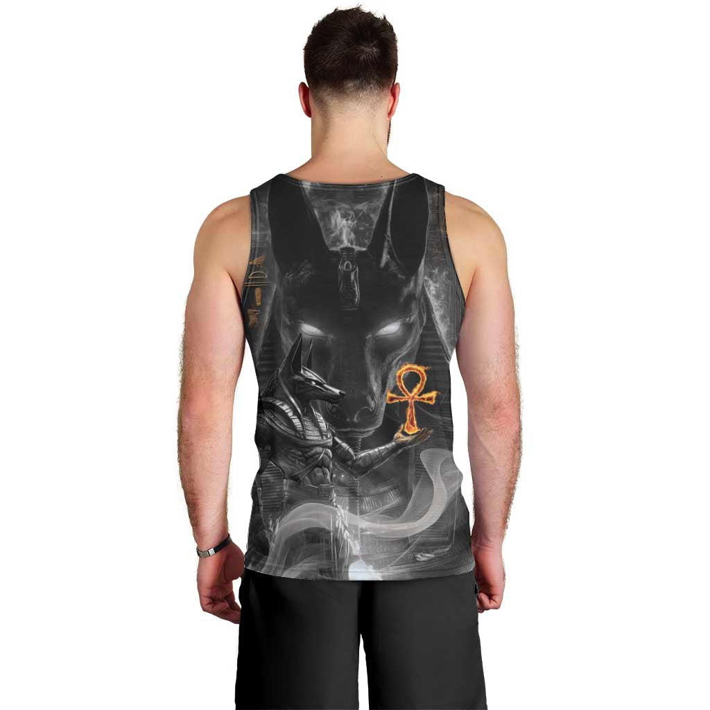 Mythical Anubis Men Tank Top The Egyptian God of Death - Wonder Print Shop