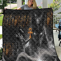 Mythical Anubis Quilt The Egyptian God of Death - Wonder Print Shop