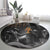 Mythical Anubis Round Carpet The Egyptian God of Death