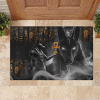 Mythical Anubis Rubber Doormat The Egyptian God of Death - Wonder Print Shop