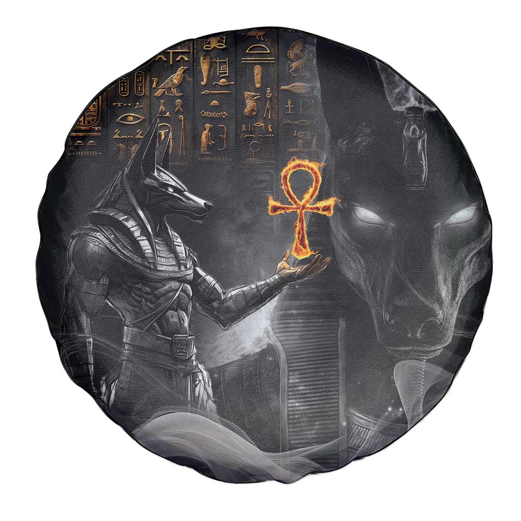 Mythical Anubis Spare Tire Cover The Egyptian God of Death - Wonder Print Shop