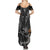 Mythical Anubis Summer Maxi Dress The Egyptian God of Death - Wonder Print Shop