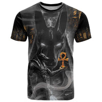 Mythical Anubis T Shirt The Egyptian God of Death - Wonder Print Shop