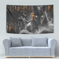 Mythical Anubis Tapestry The Egyptian God of Death - Wonder Print Shop