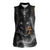 Mythical Anubis Women Sleeveless Polo Shirt The Egyptian God of Death - Wonder Print Shop