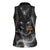 Mythical Anubis Women Sleeveless Polo Shirt The Egyptian God of Death - Wonder Print Shop
