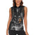Mythical Anubis Women Sleeveless Polo Shirt The Egyptian God of Death - Wonder Print Shop