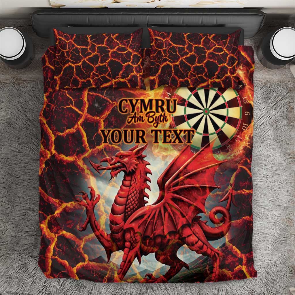 Wales Darts Wales Forever Personalized Bedding Set Cymru Am Byth Dragons