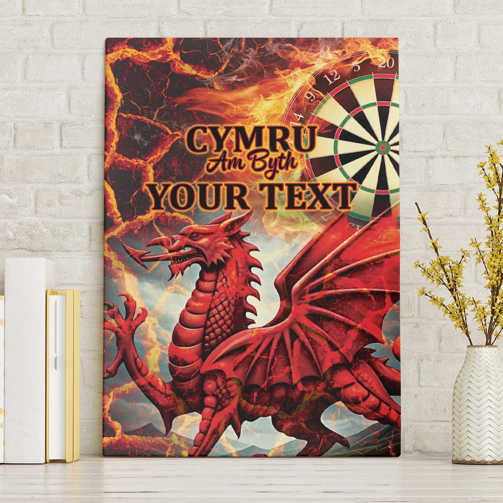 Wales Darts Wales Forever Personalized Canvas Wall Art Cymru Am Byth Dragons