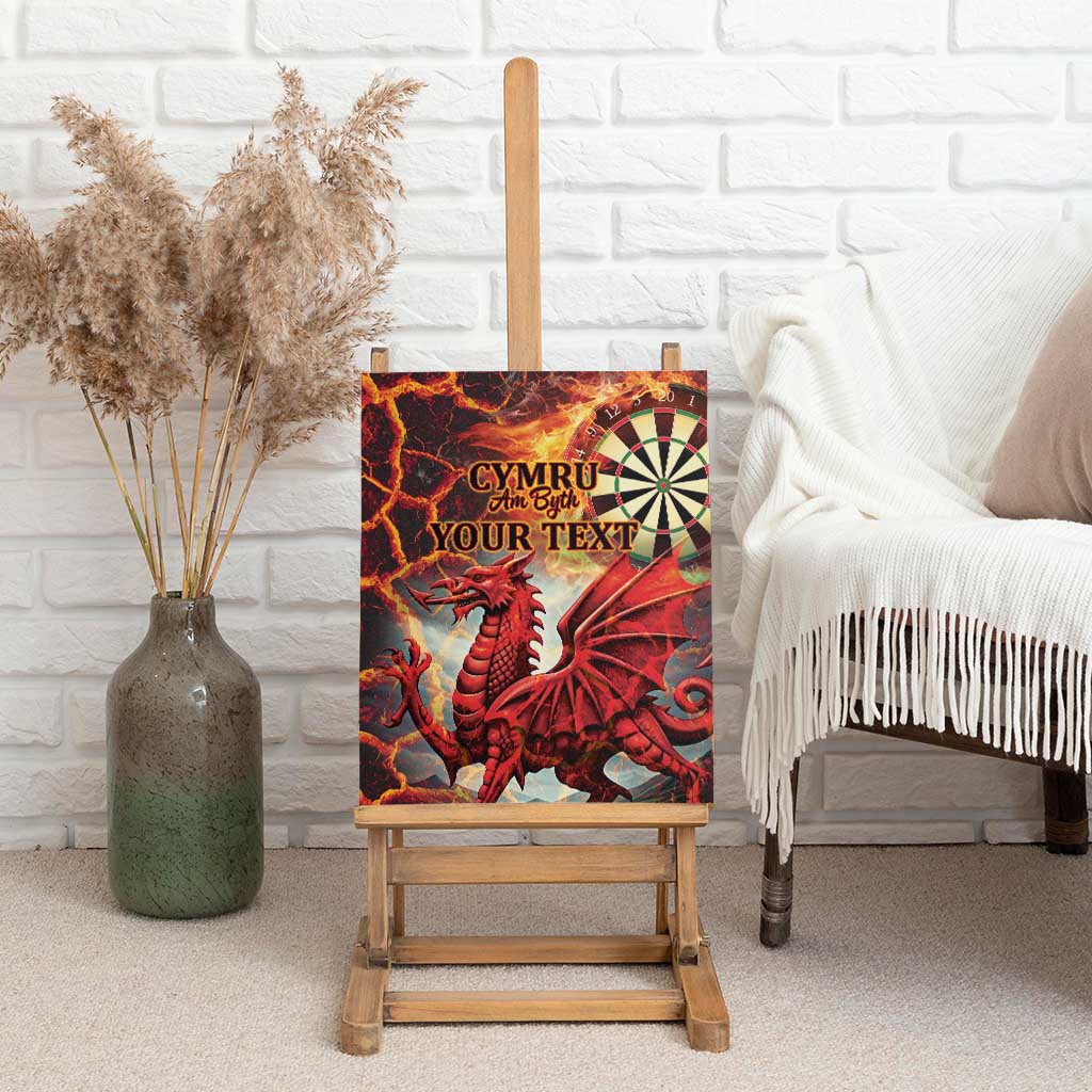 Wales Darts Wales Forever Personalized Canvas Wall Art Cymru Am Byth Dragons